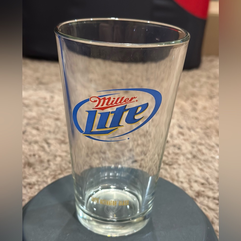 Miller Lite Taste Activator Collectible Beer Pint Glass